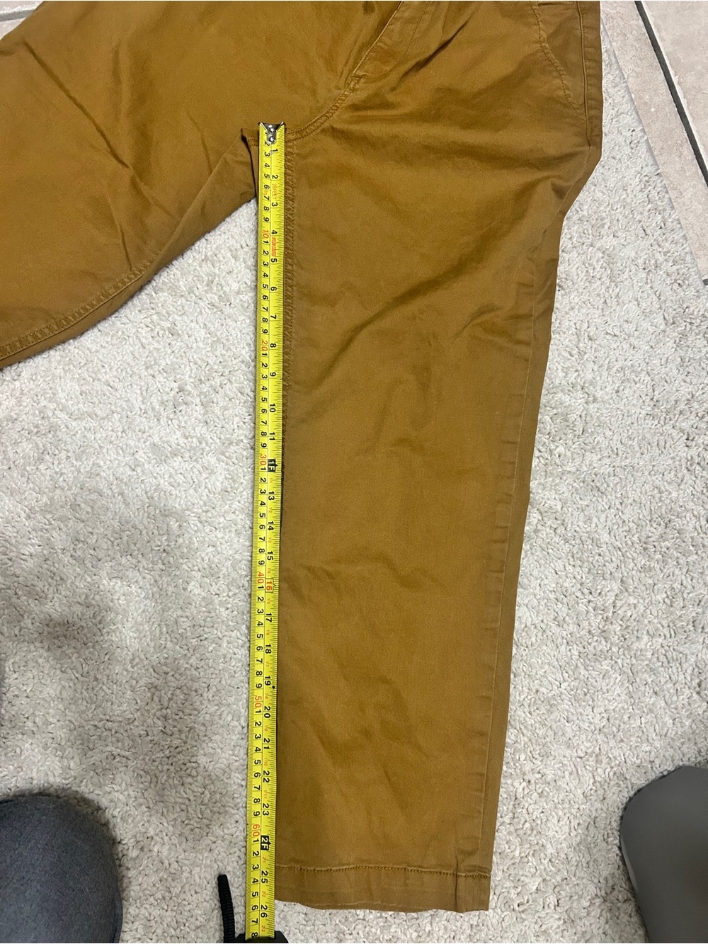 Bundle of 2 -LOFT Olive Green&tan Chinos - Classic Casual Trousers excellent! - Picture 11 of 15